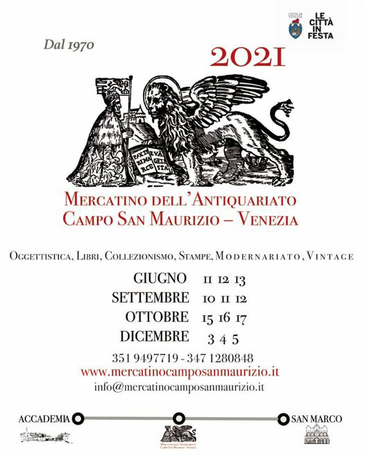 Addler House - The San Maurizio antiques market in Venice - Programma 2021